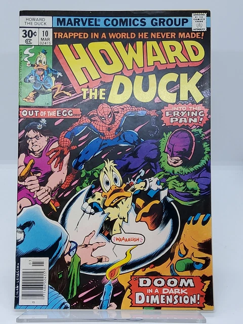 Howard The Duck #10 VF Newsstand Gerber Marvel 1976