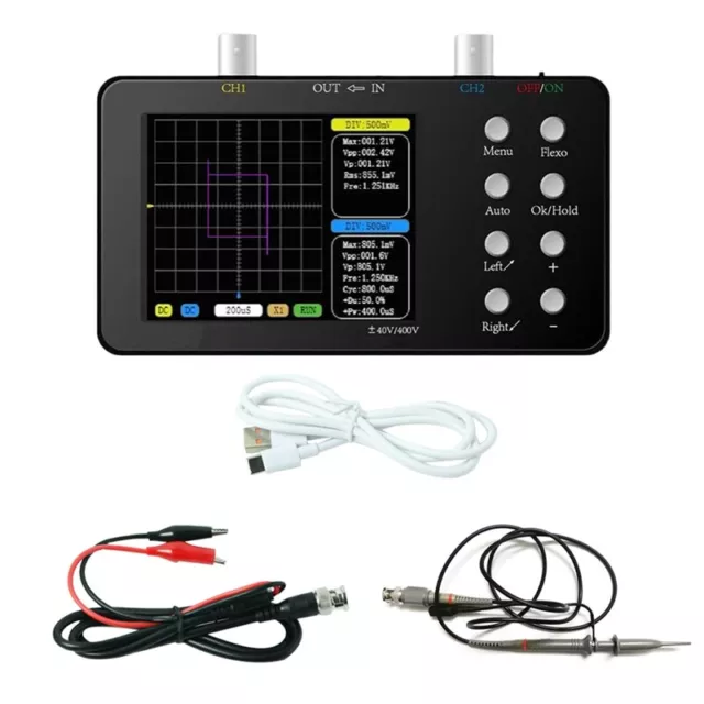 SCO2 Oscilloscope NuméRique 2 Canaux Taux D'éChantillonnage 50M Bande Passa4450