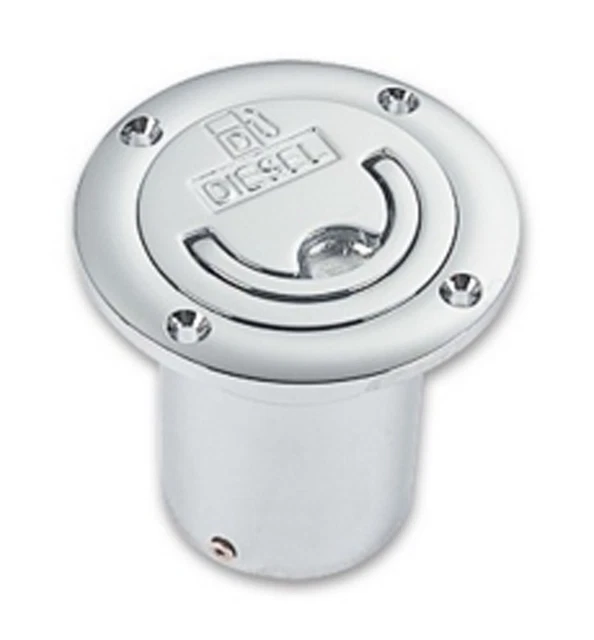 Remplissage de pont DIESEL chrome poli avec 50mm 5.1cm queue de tuyau 180 série