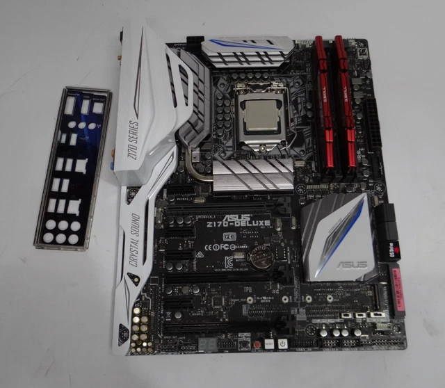 Asus Z170 I7 6700k Motherboard Chipset ASUS Z170-DELUXE