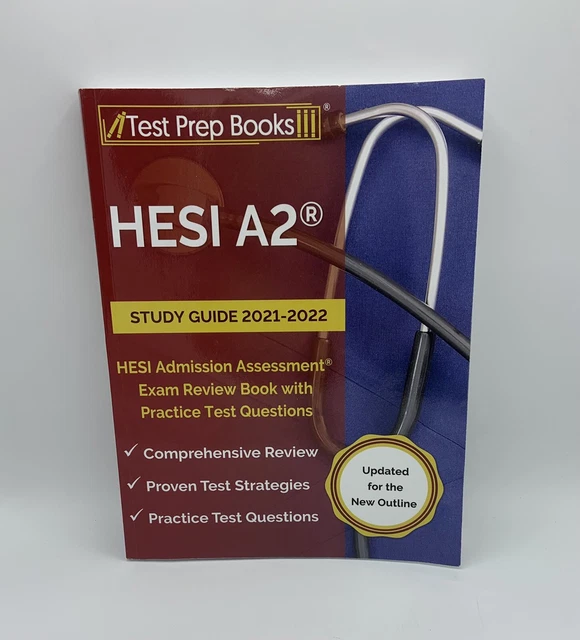 HESI A2 STUDY Guide 2021-2022: Hesi Admission Assessment Exam Review Book EUR 25,00 - PicClick FR