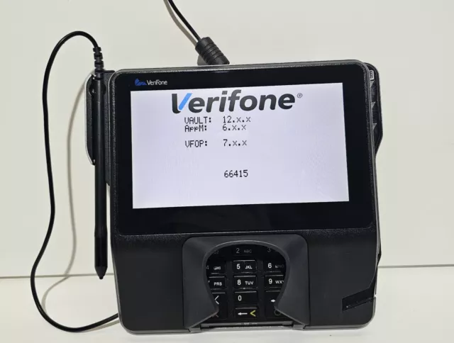 Verifone MX925CTLS Pin-Pad Payment Terminal, with I/O module MX900-04,light used