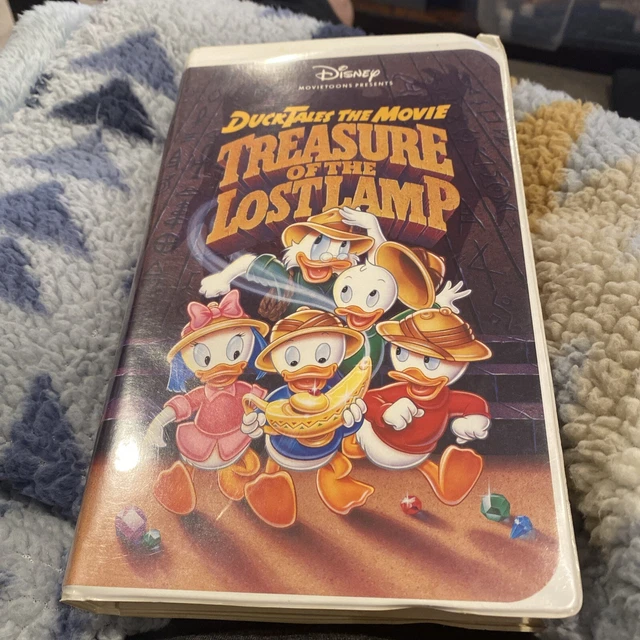 DISNEY DUCKTALES THE Movie Treasure Of The Lost Lamp Vhs Tape Vintage ...