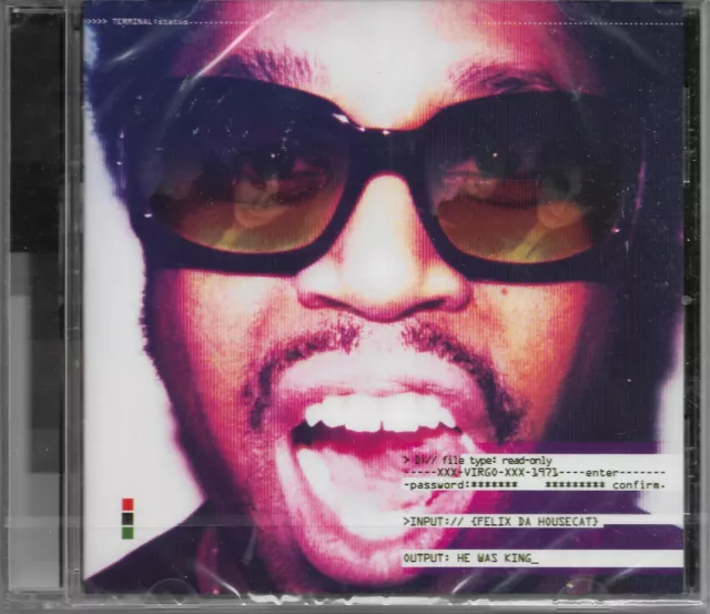 FELIX DA HOUSECAT -He Was King- SEALED 12 track CD