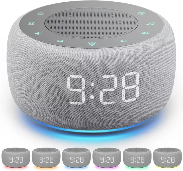 White Noise Machine - Dreamegg Sound Machine for Sleeping & Relaxing,