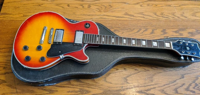 LOTUS HONDO LES Paul MIJ Lawsuit Electric Guitar Sunburst VTG Case