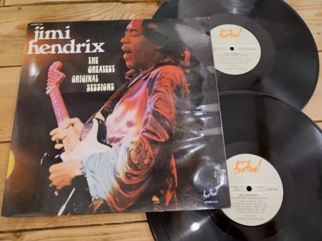 Jimi Hendrix The Greatest Original Sessions 2 Lp 33T Ex Cover Ex Original 1975