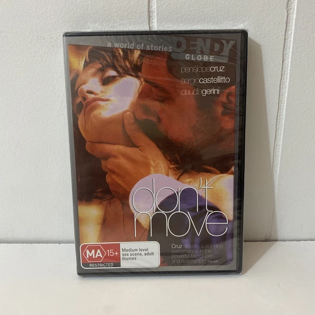 Dont Move Dvd Film Region 4 Brand New Sealed Penélope Cruz Sergio Castellitto