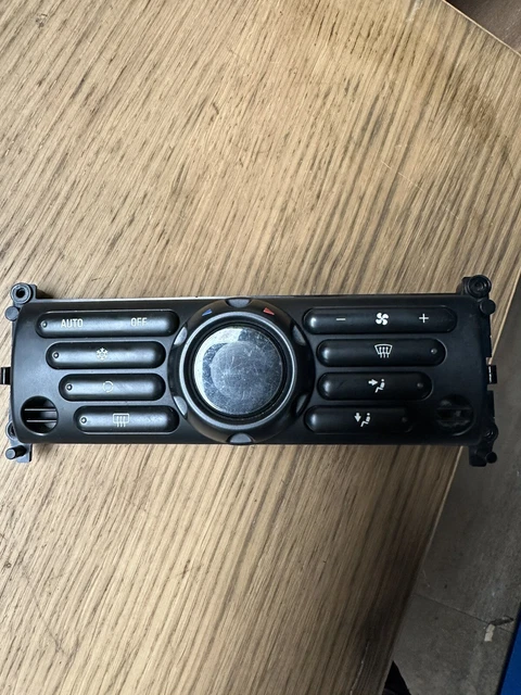 Commande De Climatisation BMW E31 - Référence OEM 64111392171, Couleur Noire, Pour Conduite à Gauche, Occasion