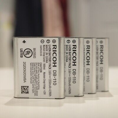 Ricoh DB-110 Rechargeable Li-Ion Battery for GR III and GR IIIx