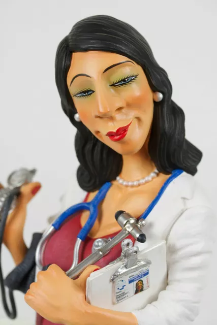 Fo85520    Figurine Metier Madame Docteur Doctoresse  Doctor  Forchino 42Cm