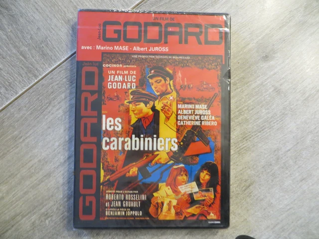 dvd godard les carabiniers sous blister