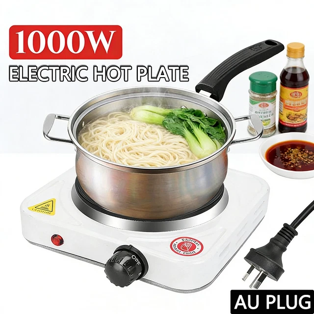 PORTABLE SINGLE ELECTRIC Hot Plate Cooker Countertop Camping Burner ...
