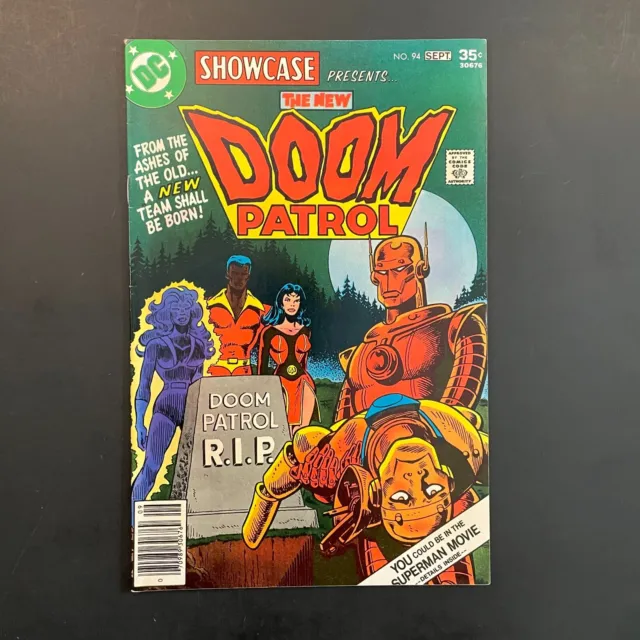 Showcase 94 KEY 1st Doom Patrol Bronze Age DC 1977 Jim Aparo Paul Kupperberg