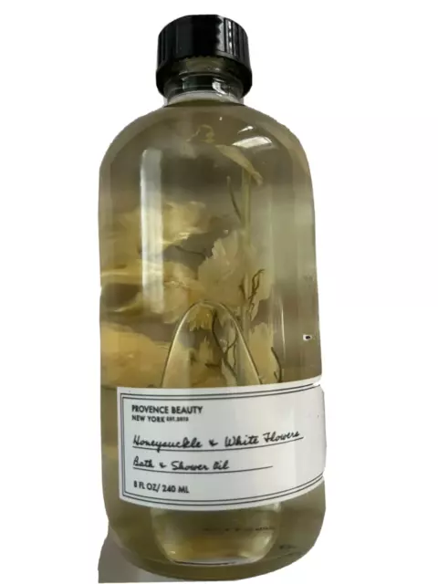 Provence Beauty Honeysuckle & White Flowers Bath&Shower Oil 8Floz