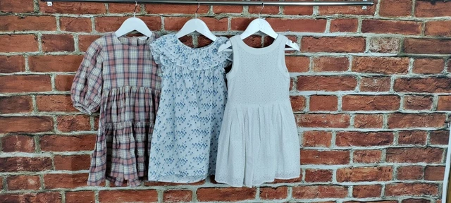 Girls Bundle Age 3-4 Years Next Jasper Conran Dress Set Broderie Anglaise 104Cm