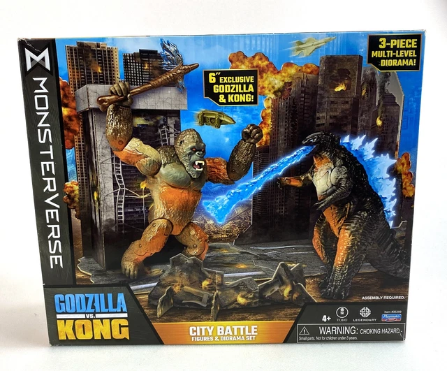Godzilla Monsterverse City Battle Playset Figures Dio vrogue.co