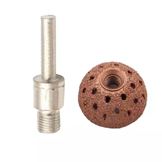 Pack of 2 Carbide Tire Grinding Head Rasp Buffer Buffing Wheel Linking Rod