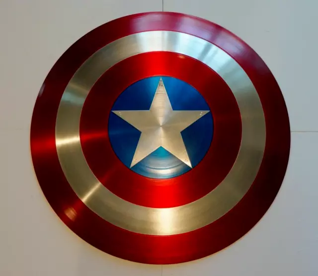 Shield Captain America Marvel Legends 75th Anniversary Avengers Alloy Metal 1:1