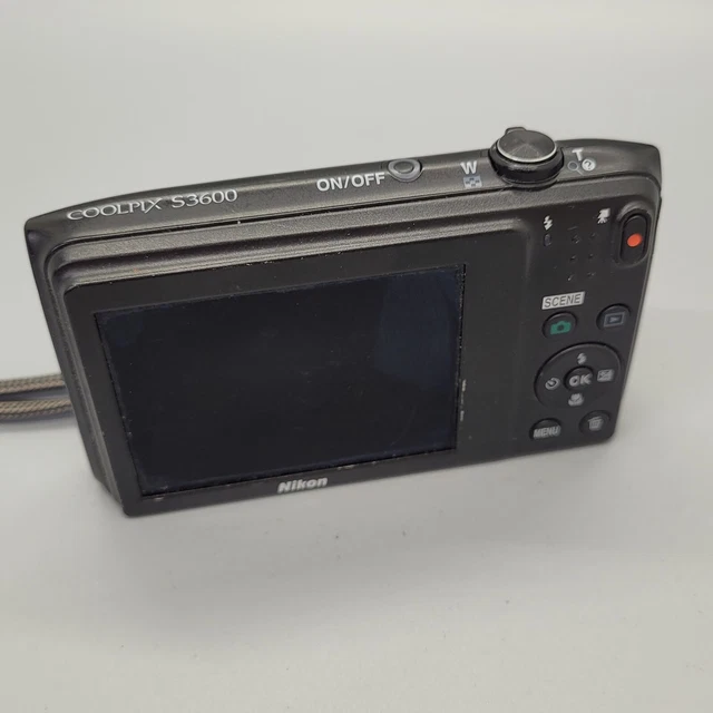Nikon Coolpix S3600 20,1 megapixel fotocamera digitale compatta testata nera 2