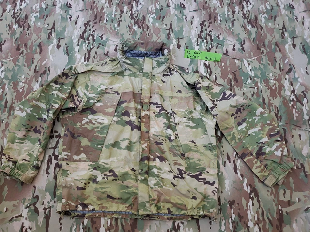 🇺🇸OCP Multicam Extreme Wet Cold Jacket Parka ECWCS Gen III L6 Goretex LARGE