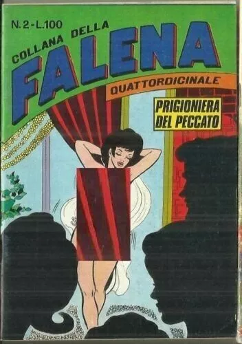 COLLANA DELLA FALENA n° 2 (Edizioni CEA, 1973) - fumetto tascabile