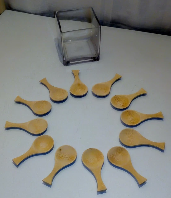 Lot De 12 Cuillères Longues à Cocktail/dessert – Céramique Fruits Vintage (occasion)