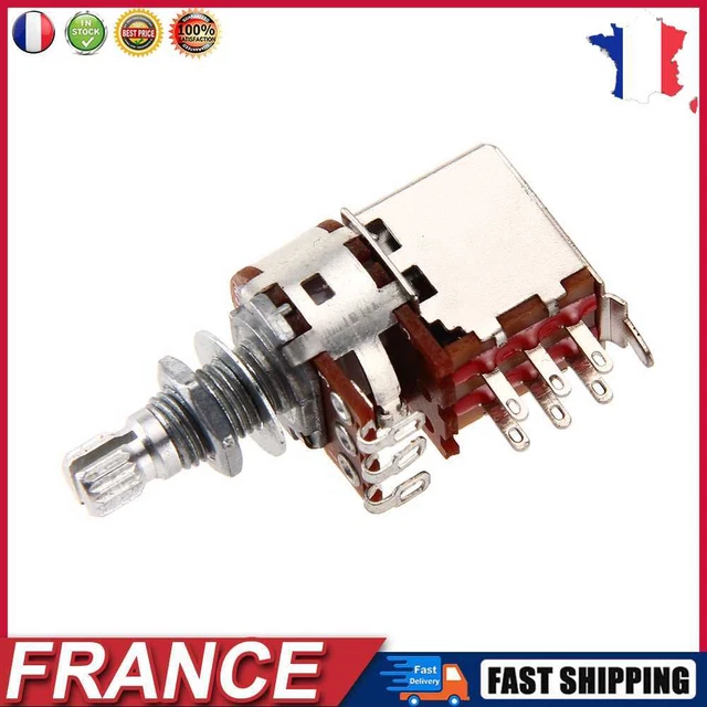 B500K Push Pull contrôle Pot potentiomètre pour guitare électrique basse Drop Sh