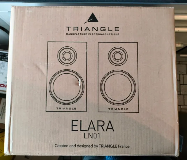 Triangle Elara LN01 - Enceinte bibliothèque compacte - (par paire ) - NEUVE