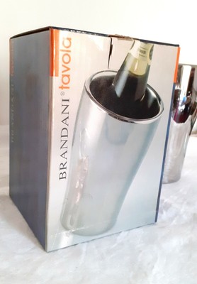 Brandani Glacette Brandani dia 14,5,stainless steel porta ghiaccio contenitore bottiglie 