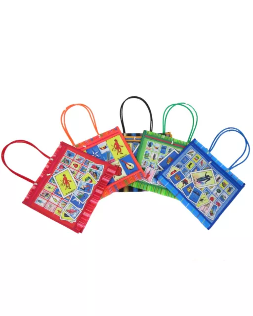 ASA Mexican Loteria Bingo Assorted Shopping Bag Reusable Washable