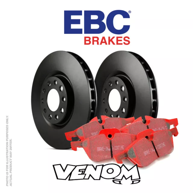 EBC Bremssatz hinten Scheiben & Beläge für Vauxhall Astra Mk5 H 2.0 Turbo 200 2004-2010