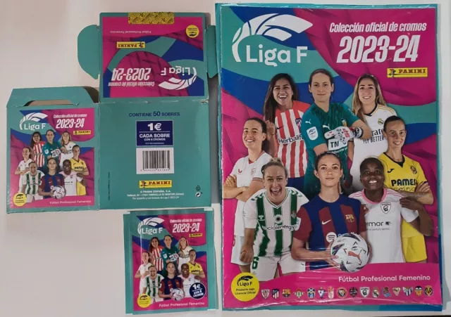 Liga Femenina 2023-24 8 Sobres - Liga Femenina 2023 24 -5% en libros