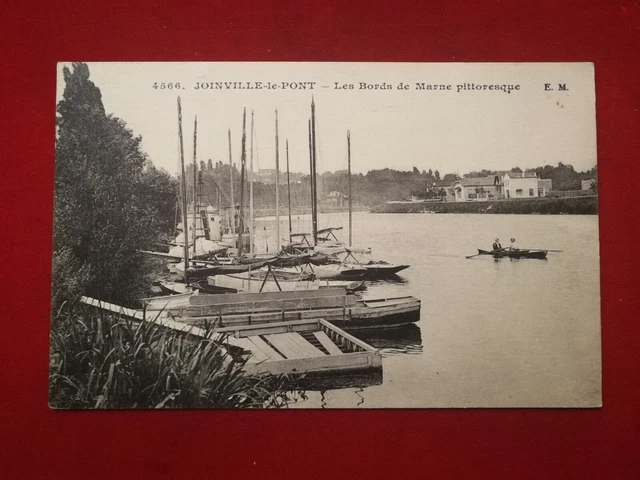 CPA 94 JOINVILLE le PONT - Les Bords de Marne Pittoresque