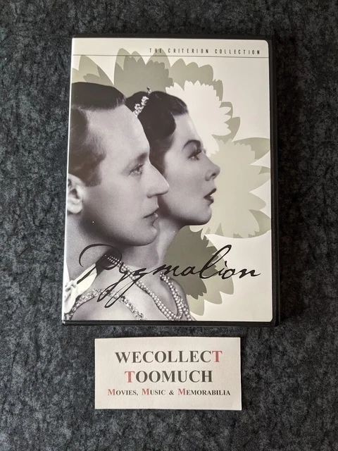 Pygmalion 1938 DVD 2000 Criterion First Printing Leslie Howard Wendy Hiller *
