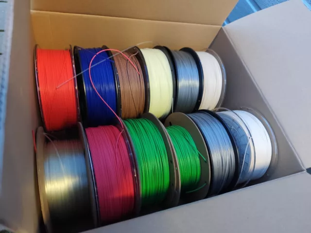 Ca 10,9kg Pla Filament 1,75mm Mit Farbfehlern