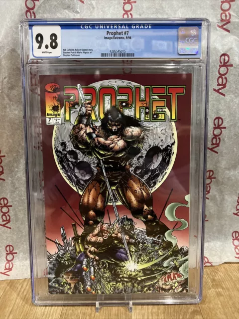 Prophet #7 - Cgc 9.8 - Stephen Platt Cover - Image/Extreme - Rob Liefeld Story