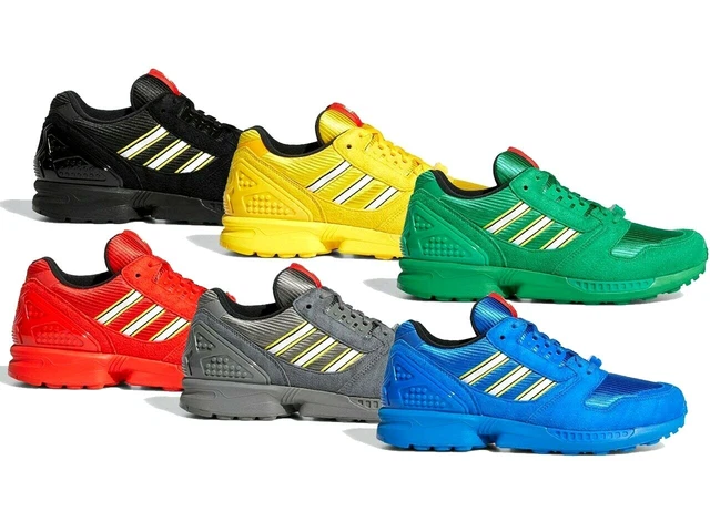Adidas ZX 8000 Lego Sneaker Freizeitschuhe Laufschuhe Sportschuhe Neu 40 - 46