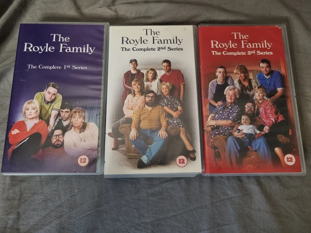THE ROYLE FAMILY Series 1, 2 And 3 VHS £5.00 - PicClick UK