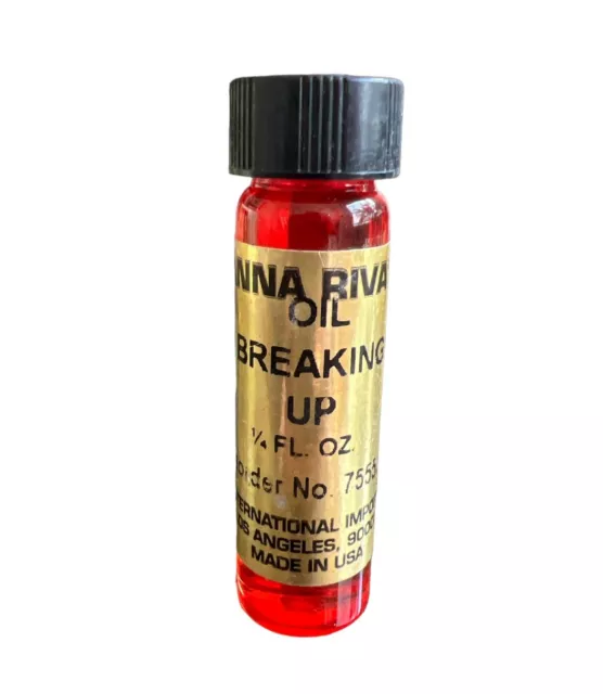 Ritual Breaking Up Oil Pure & Uncut Oils FOR EXTERNAL USE ONLY