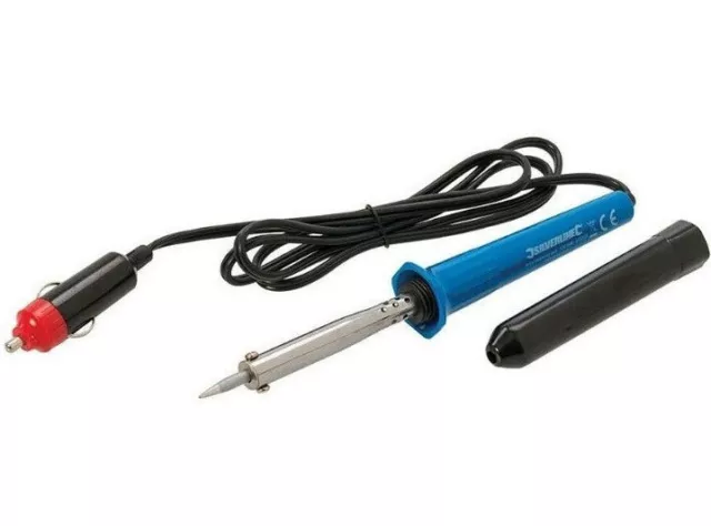 Silverline 12V 30W In Car Soldering Iron