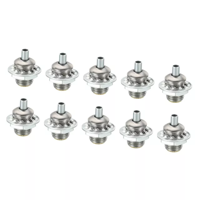 M10*1 Filettatura Cavo Guarnizioni Cordone Presa 10pz con Dado Rondella Cromato