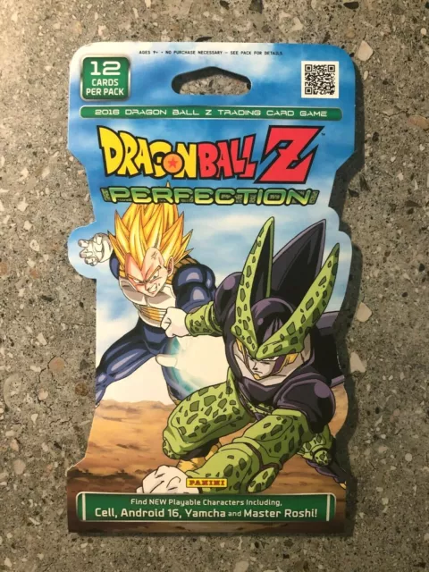 Panini 2016 Dragon Ball Z TCG Perfection Sleeved Booster Pack Brand New