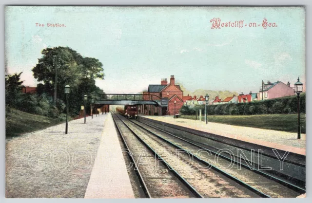 WESTCLIFF ON SEA railway station   -Essex-PP-10