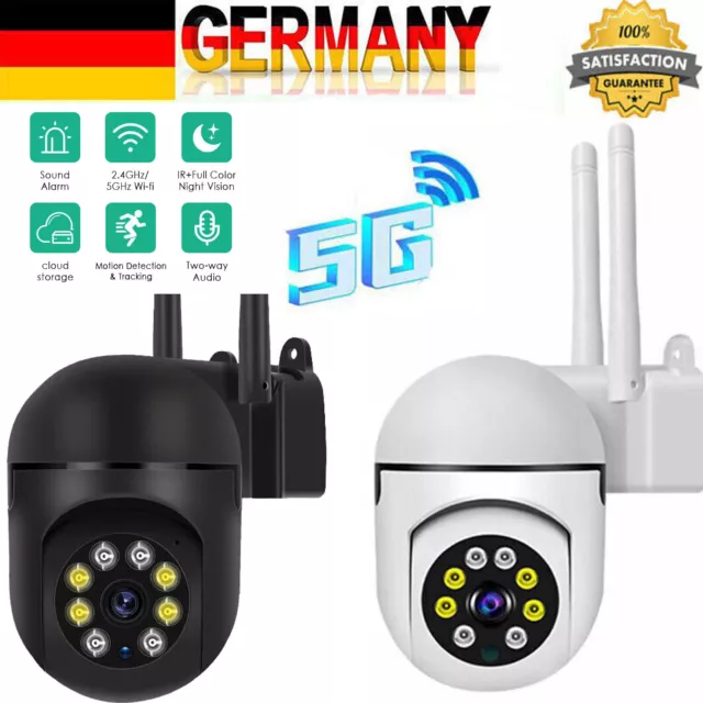 5G Wifi Ip Netzwerk Camera 1080P Hd Funk Wlan Außen Überwachungskamera Outdoor