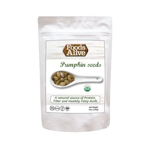 Organic Pumpkin Seeds 12 Oz by Foods Alive