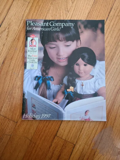 Pleasant Company For American Girls Holiday 1997 Catalog