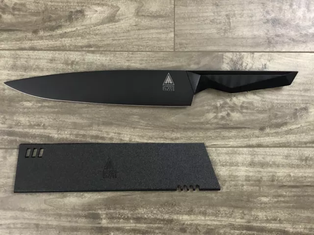 DALSTRONG SHADOW BLACK Series Chef Knife 9.5” - With Sheath -NEW- Black Titanium
