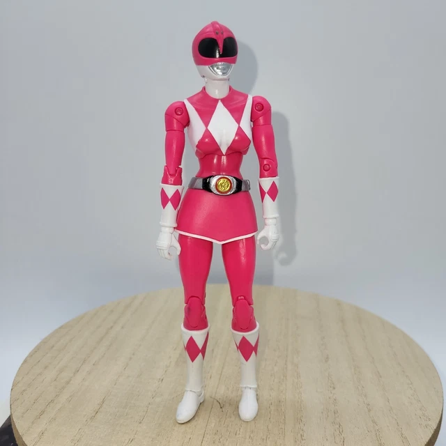 POWER RANGERS LIGHTNING COLLECTION PINK RANGER LOOSE APRIL O'NEIL figure only