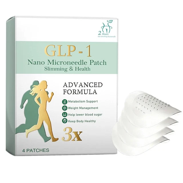 NANO MICRONEEDLE PATCH,SMGT-GLP-1 Slim Patch For Womens&Mens,Skins Care ...